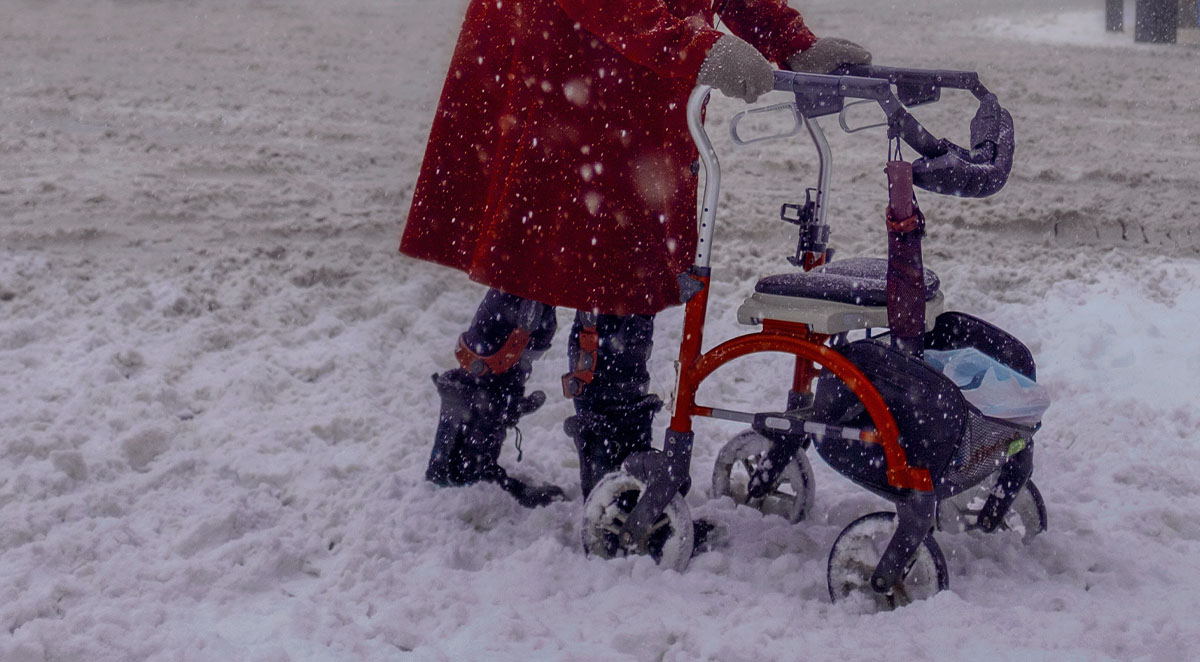 Remember Seniors and the Differently-Abled This Winter